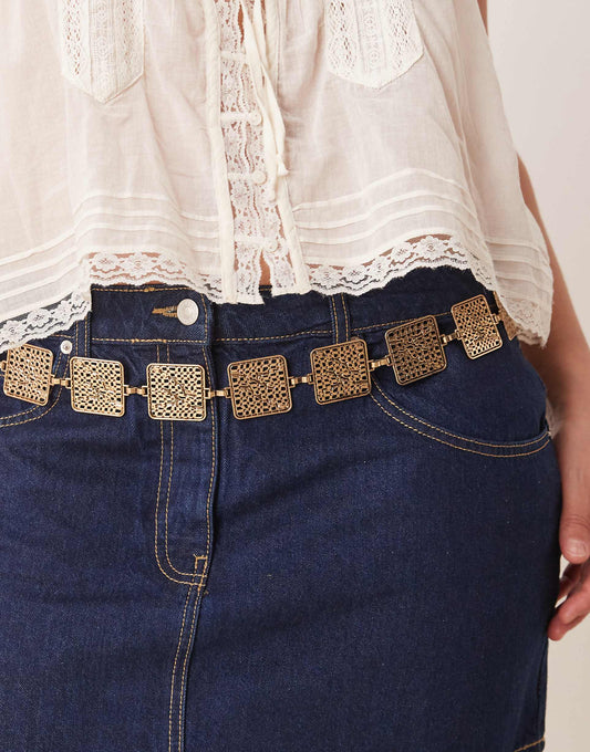 Curve Vintage Chain Link Belt