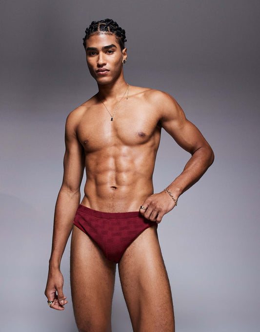 Textured Swim Brief