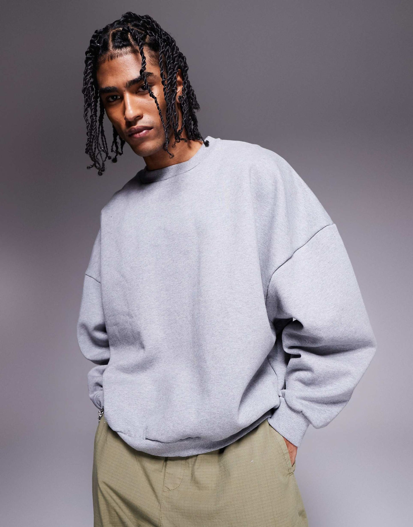 Heavyweight Extreme Oversized Sweatshirt 400Gsm