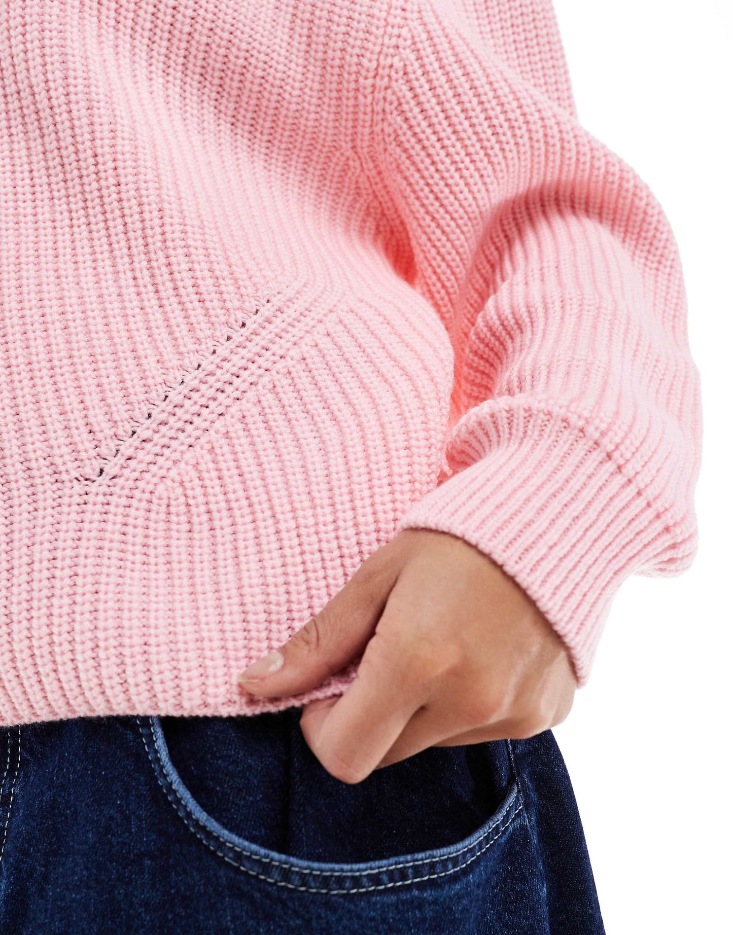 Chunky Crew Neck Jumper