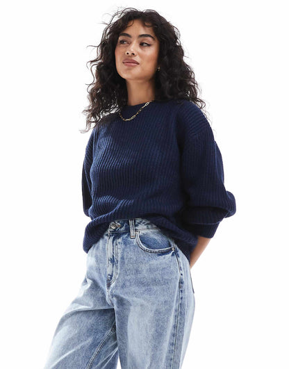 Chunky Crew Neck Jumper