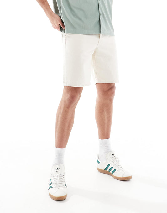 Edge Straight Fit Denim Shorts