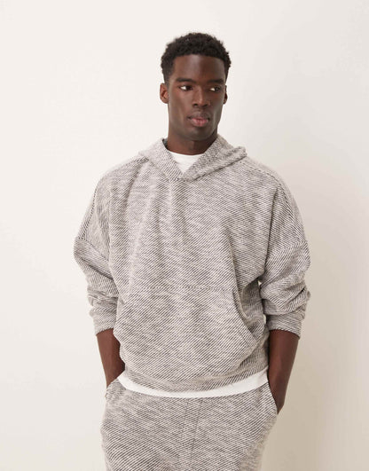 Co-Ord Heavyweight Oversized Dropped Shoulder Hoodie
