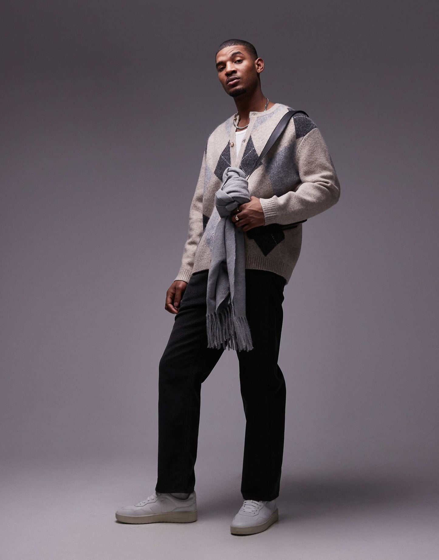 Round Collared Cardigan