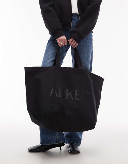 Oversized Canvas Tote Bag