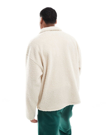 Borg Split Neck Polo