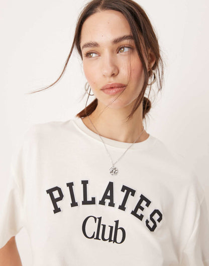 Pilates Club Oversized T-Shirt