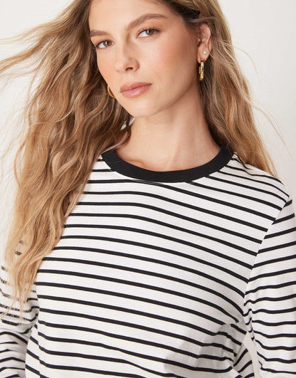 Femme Long Sleeve Boxy T-Shirt
