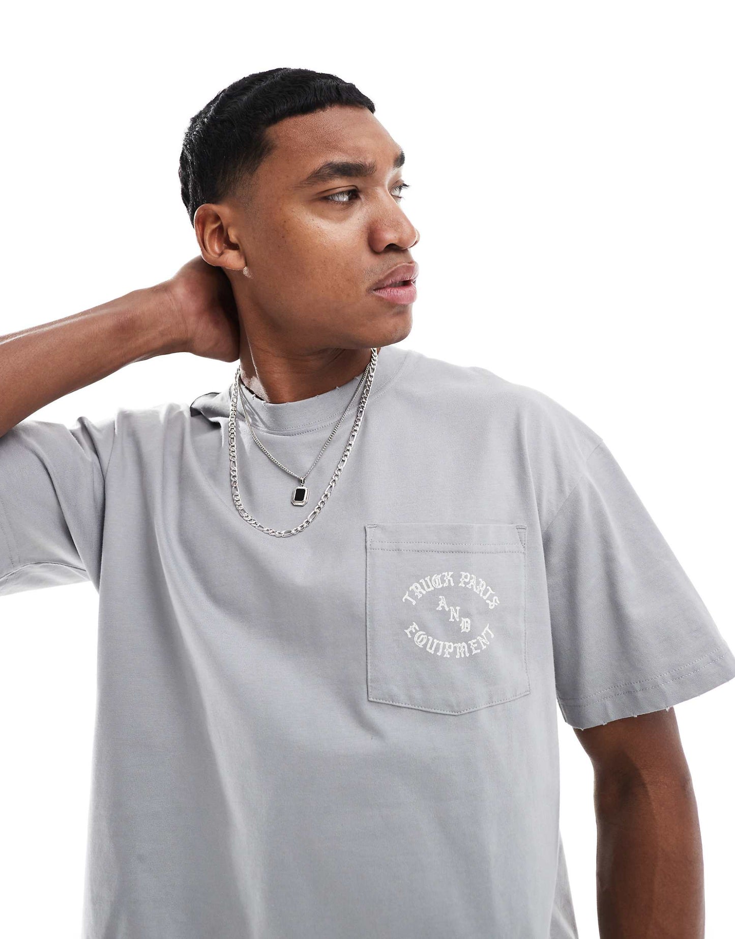 Boxy Fit T-Shirt With Back Print