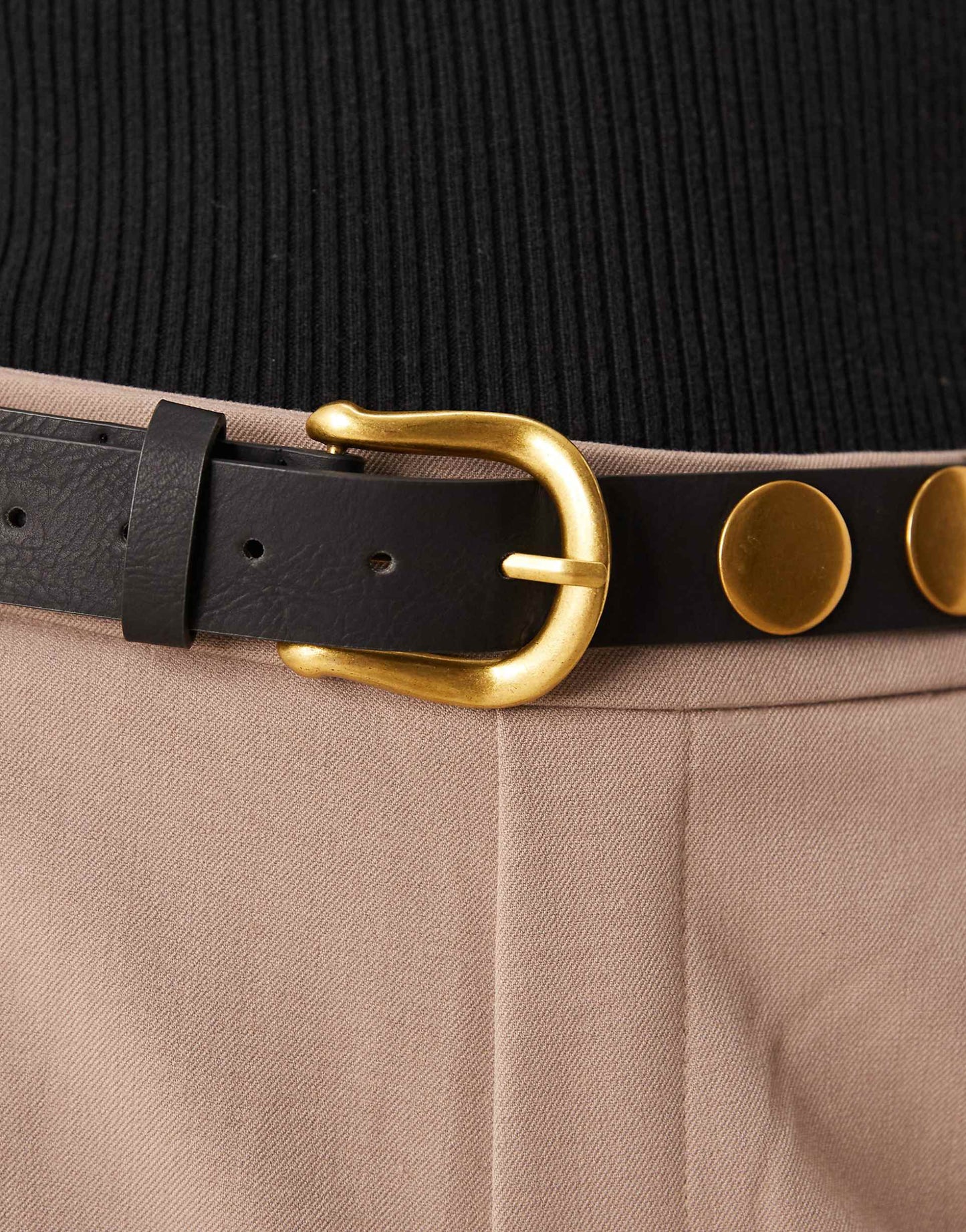 Skinny Studded Belt