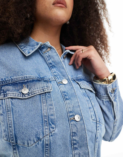 Curve Oversized Denim Jacket