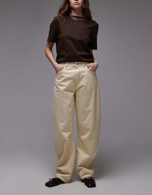 Barrel Mid Rise Jean