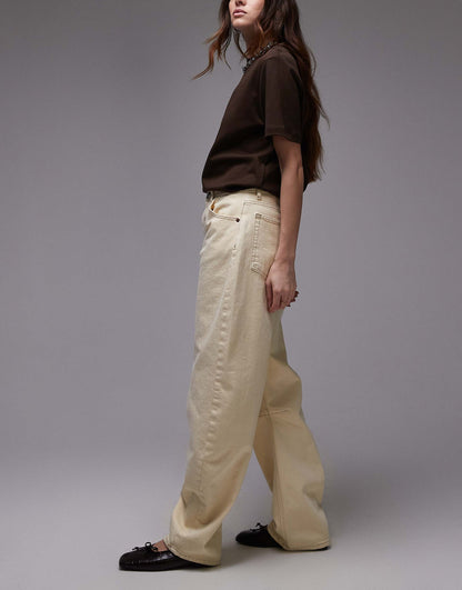Barrel Mid Rise Jean