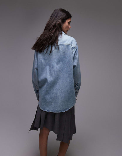 Denim Shacket