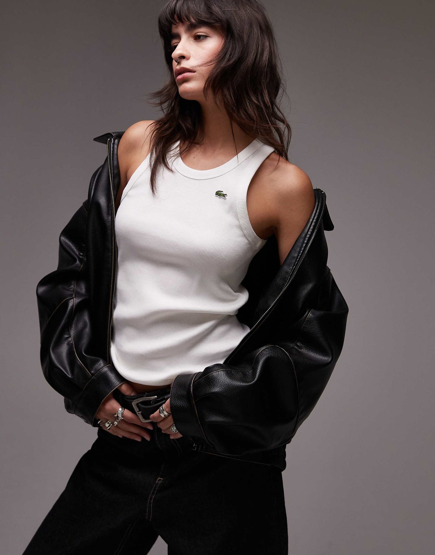 Ribbed Tank Top Vest