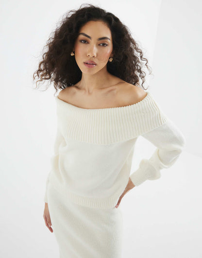 Bardot Jumper Co-Ord