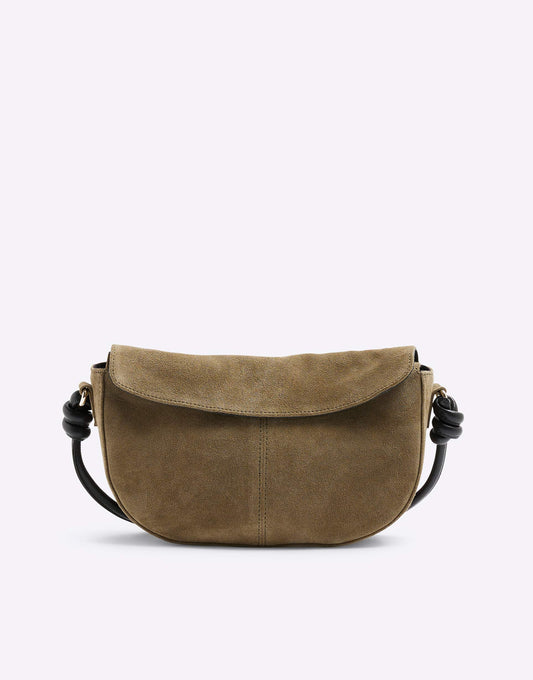 Suede Scoop Bag