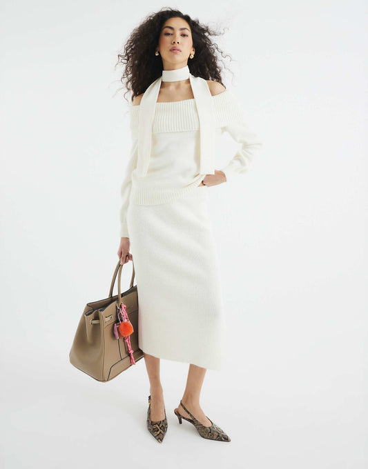 Knitted Maxi Skirt