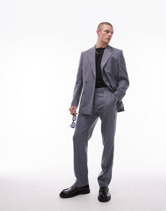 Straight Suit Trousers