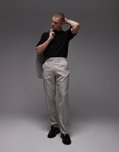Straight Suit Trousers