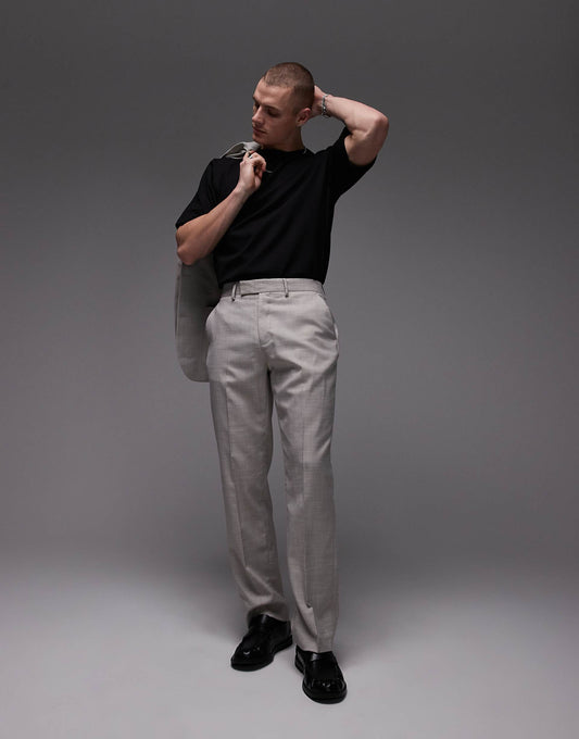 Straight Suit Trousers