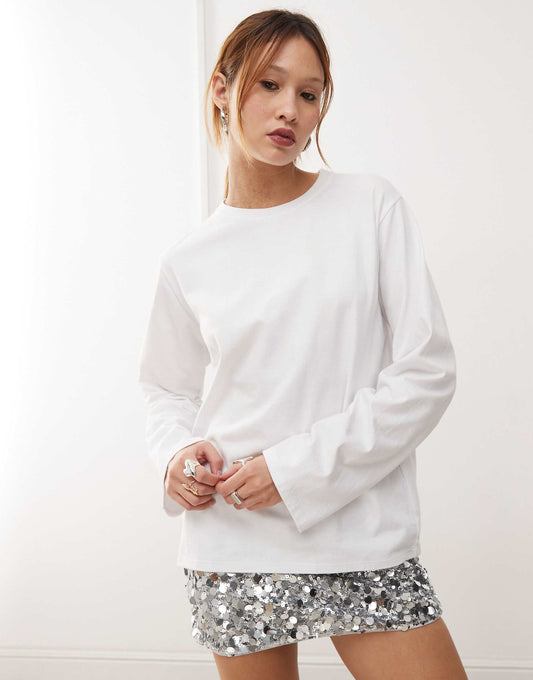 Oversized Long Sleeve T-Shirt