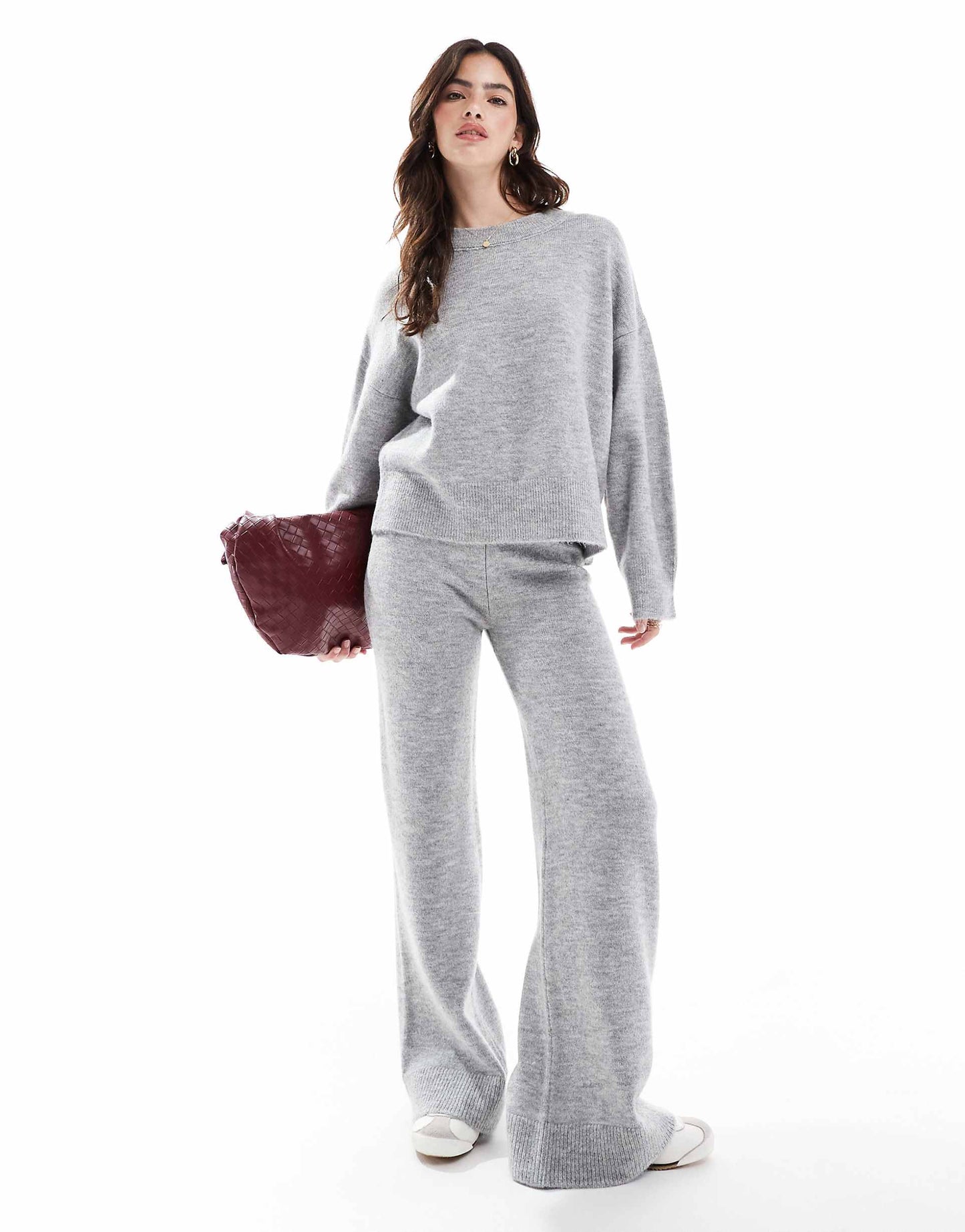 Boxy Crew Neck Jumper Co-Ord