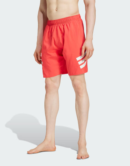 Performance 3-Stripes Swim Shorts 8-Inch