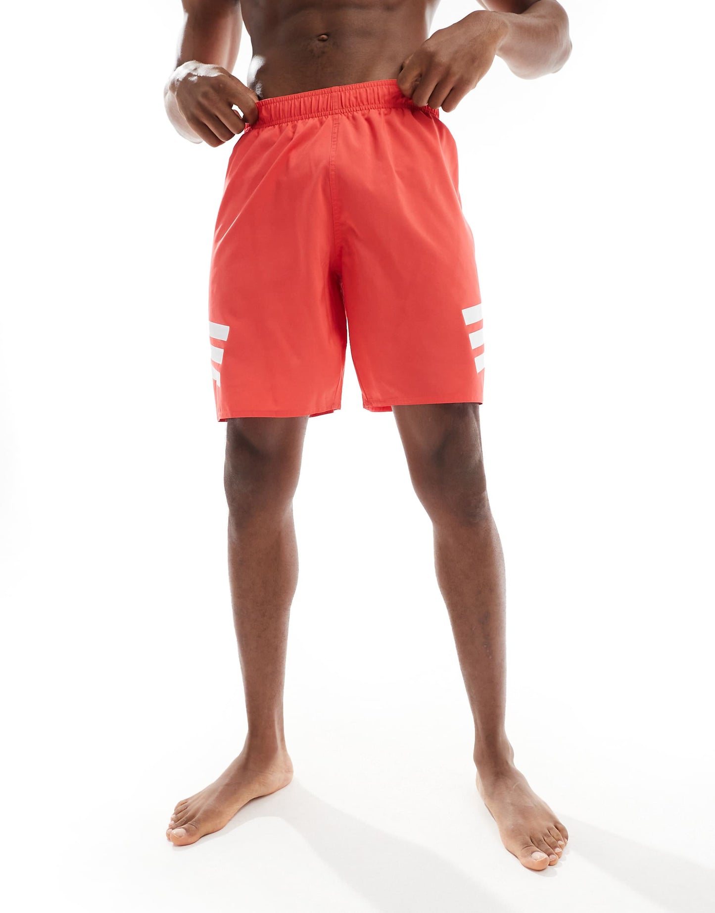 Swimming 3-Stripes Swim Shorts 8-Inch