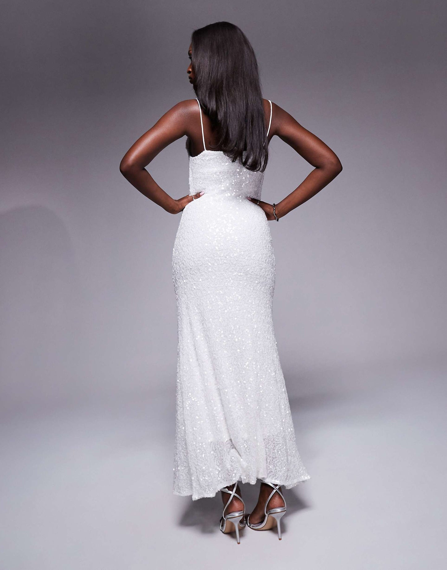 Bias Cut Midaxi Dress