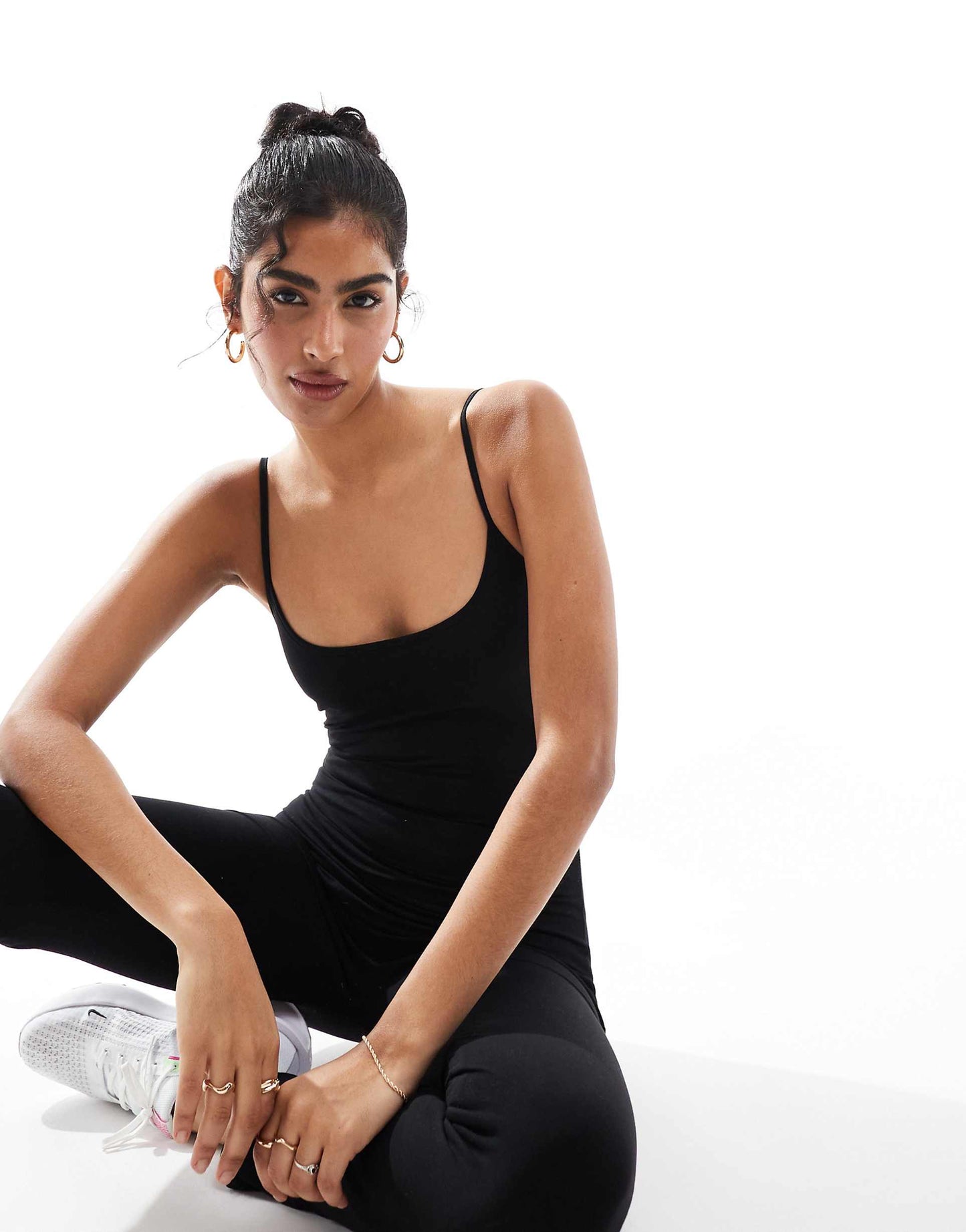Scoop Neck Full Body Gym Unitard