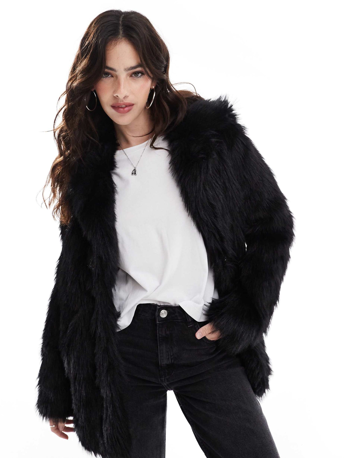 Faux Fur Coat