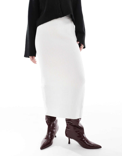Knitted Midi Skirt