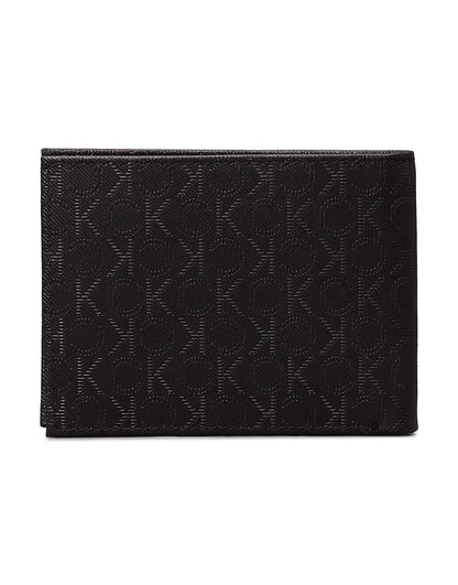 Logo Leather Billfold Wallet