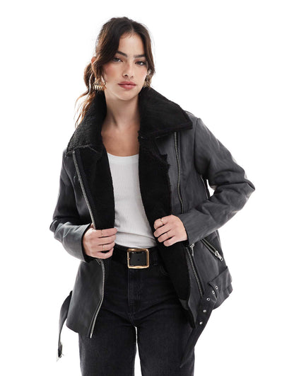 Aviator Oversized Jacket