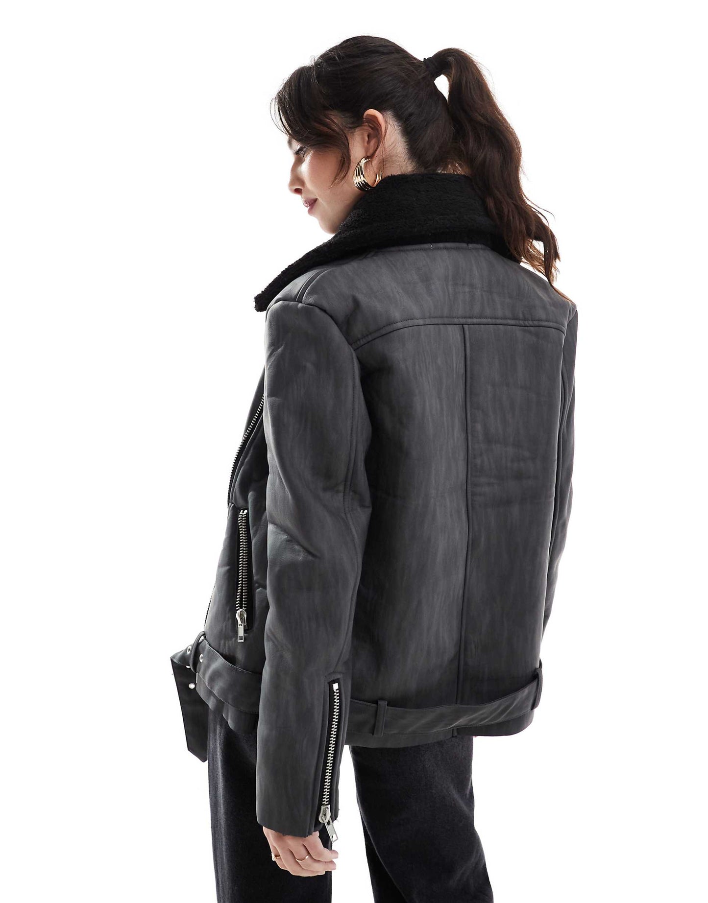 Aviator Oversized Jacket