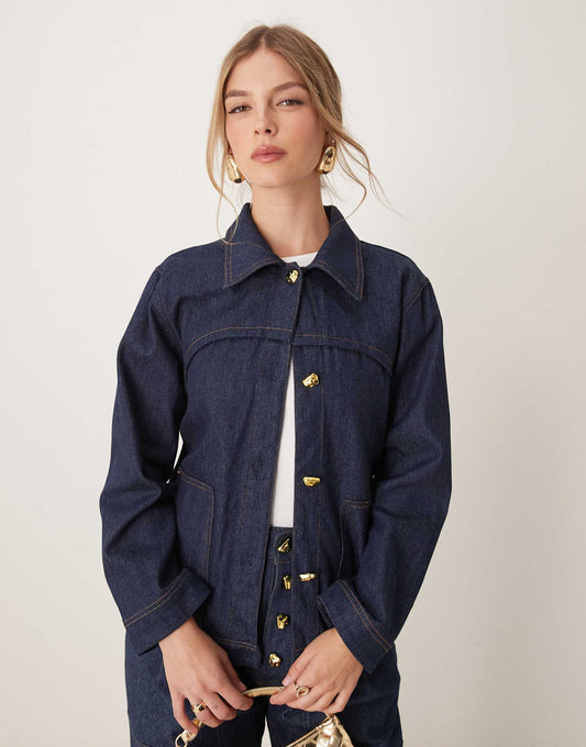 Denim Drill Jacket Co-Ord