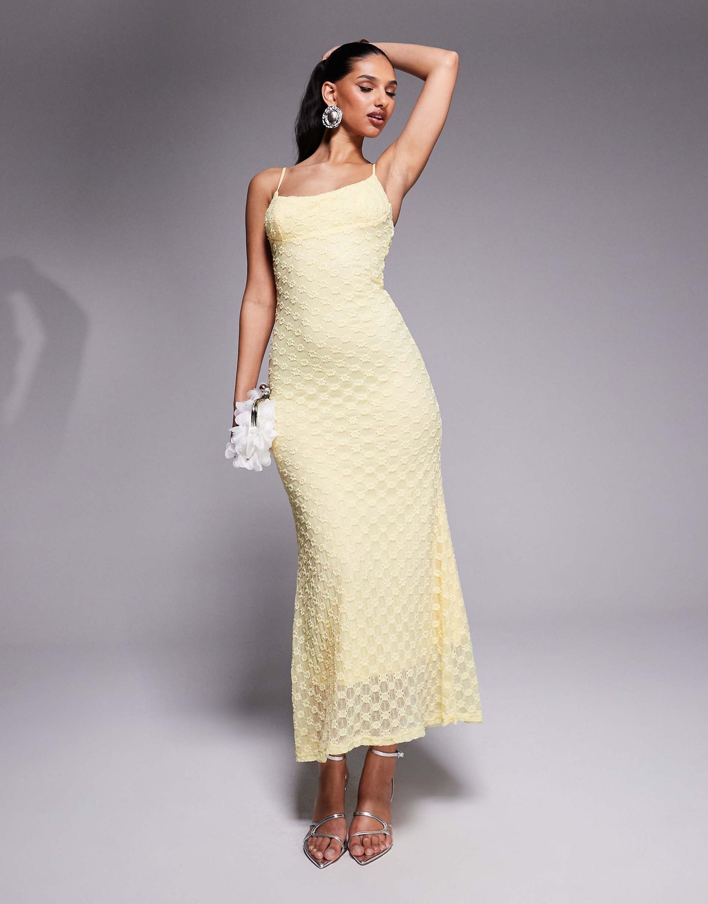 Mesh Midi Dress