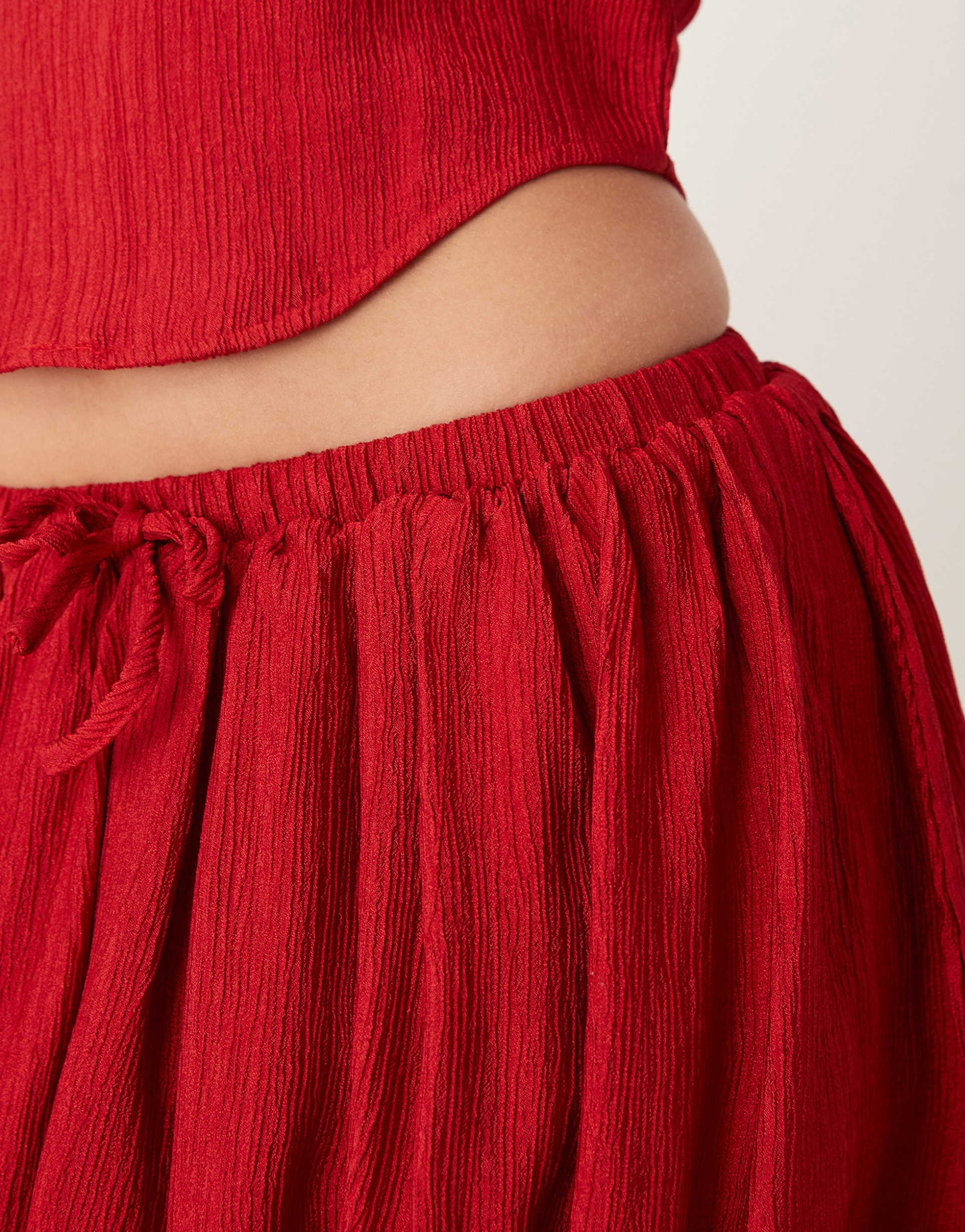 Bubble Mini Skirt Co-Ord