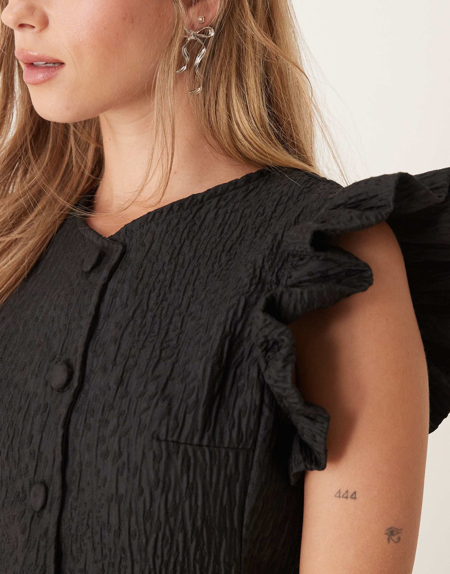 Jacquard Mini Dress