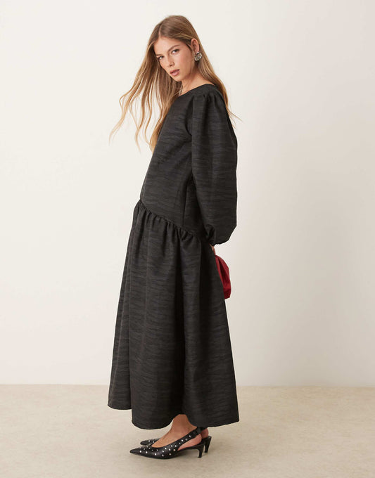 Oversized Midi Dress