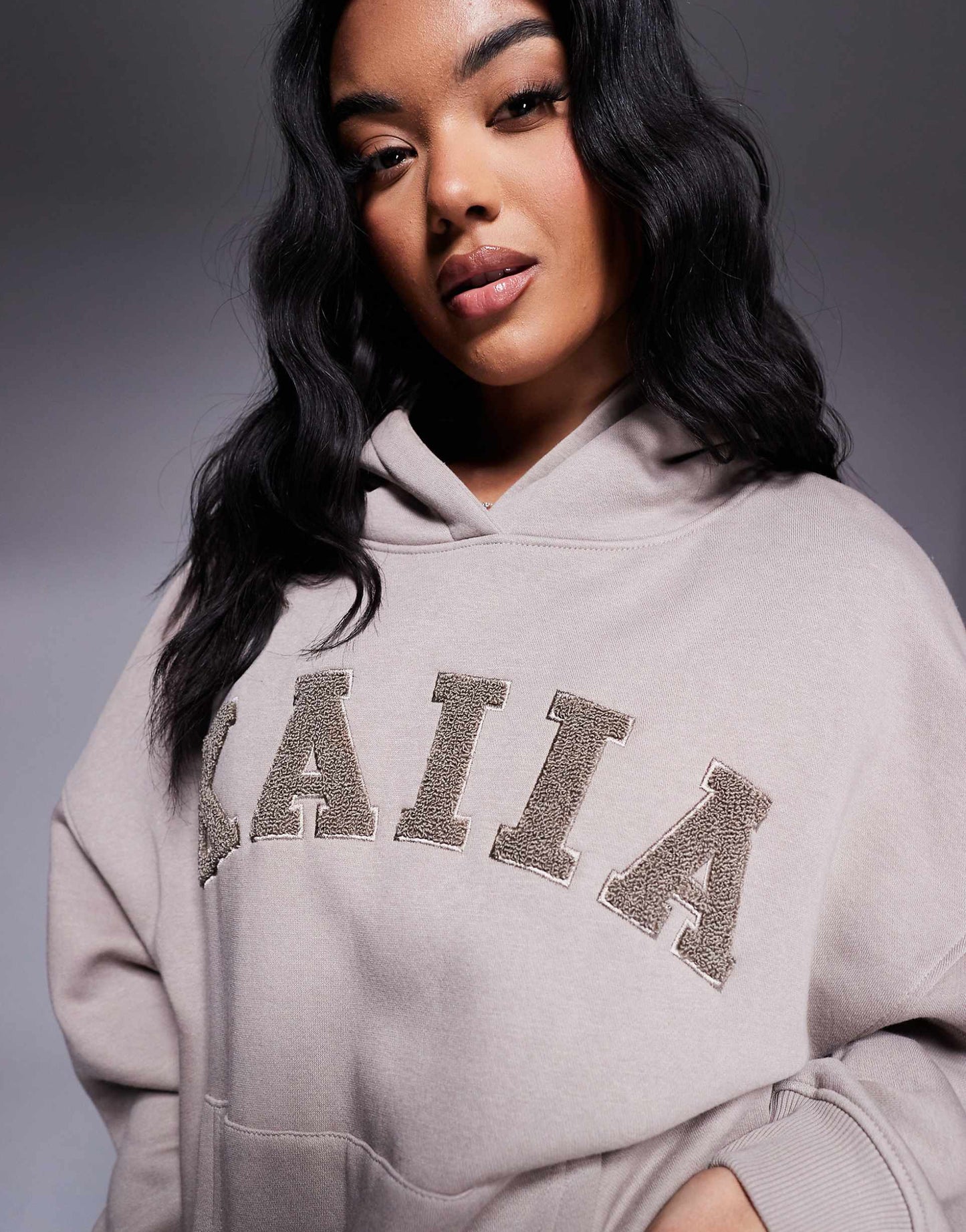 Textured Logo Hoodie Co-Ord