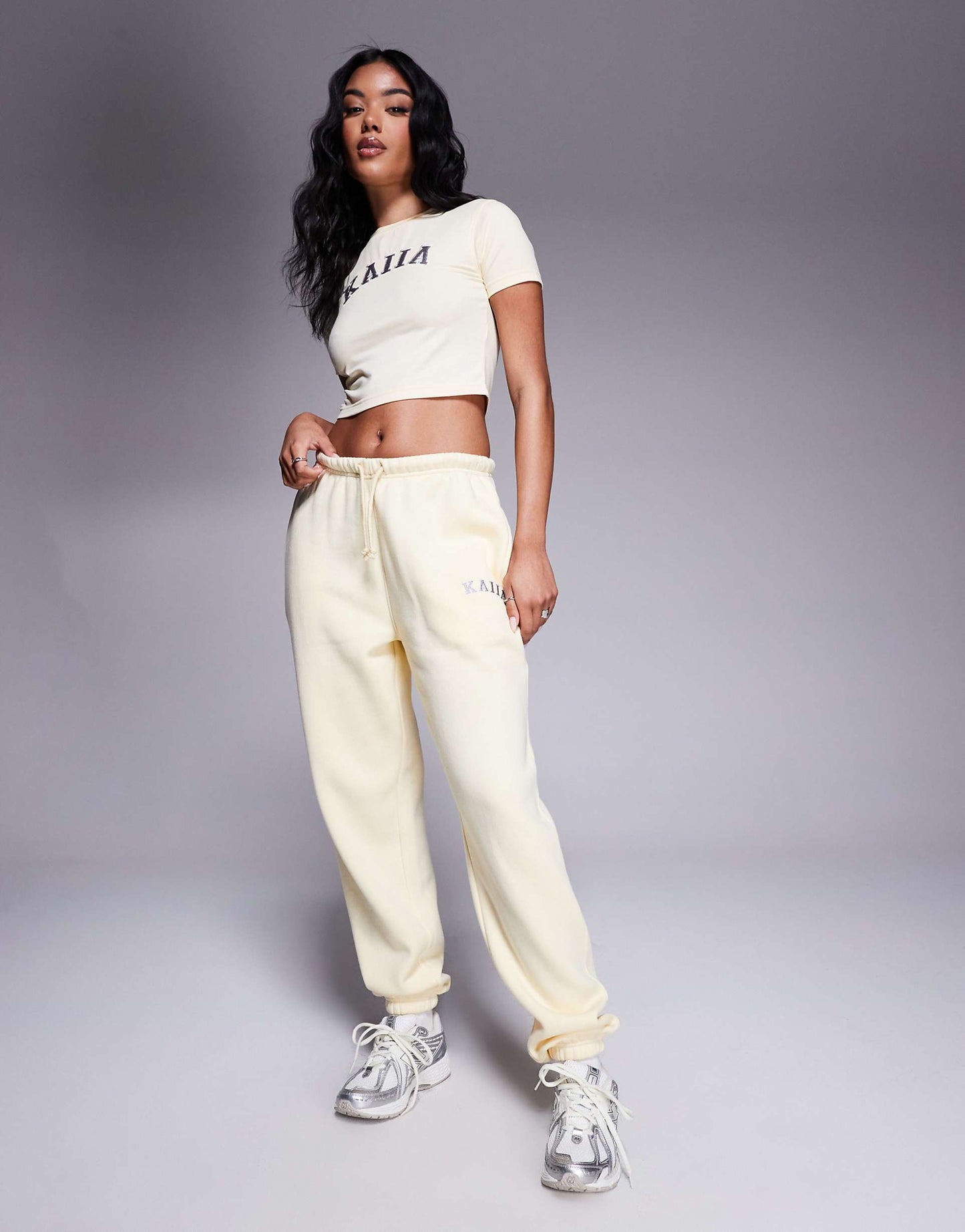 Embroidered Logo Cuffed Joggers Co-Ord