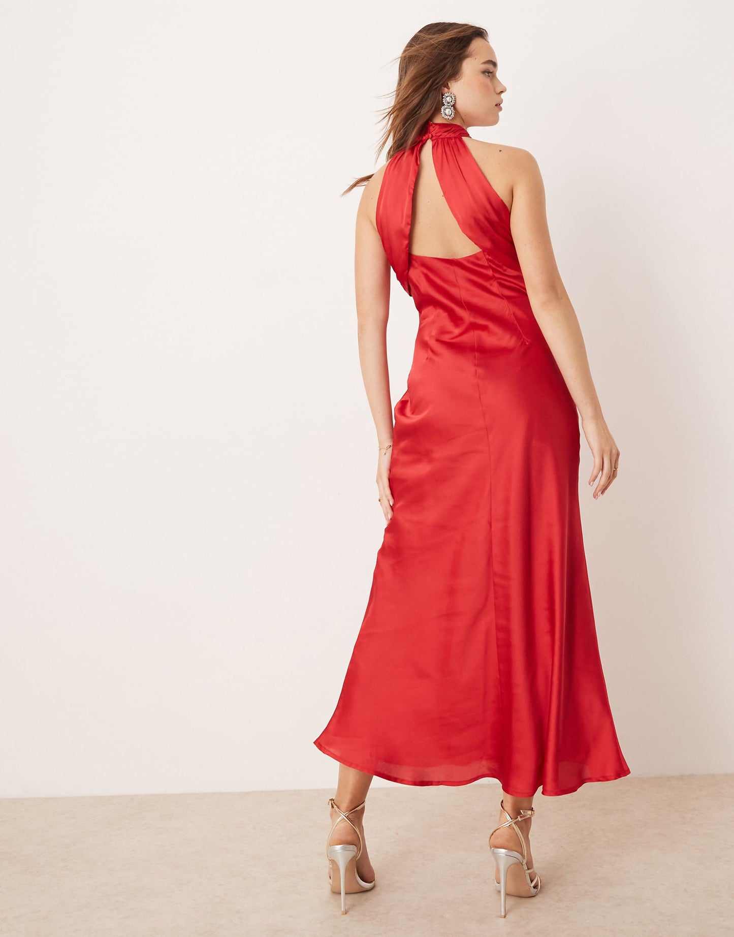 Seychelles Satin Back Detail Dress