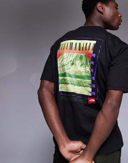 Kilimanjaro Unisex Oversized Backprint T-Shirt