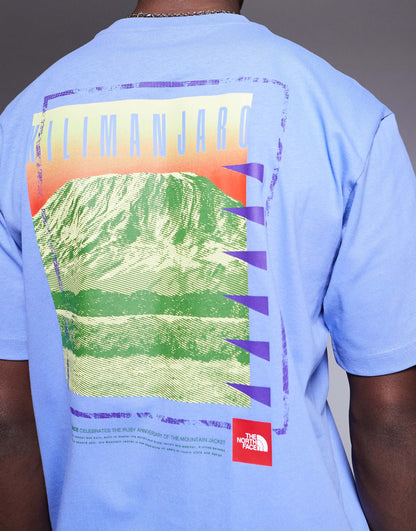 Kilimanjaro Unisex Oversized Backprint T-Shirt