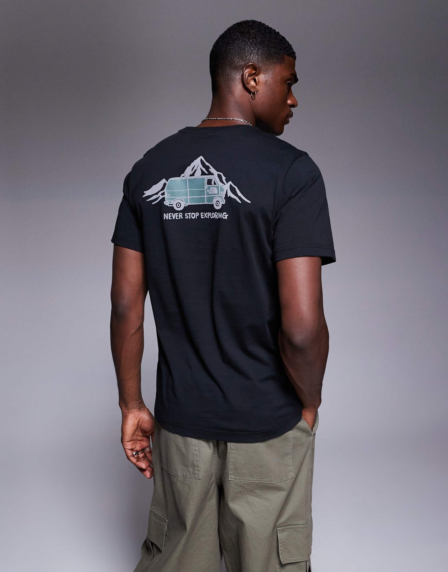 Camping Van Backprint T-Shirt