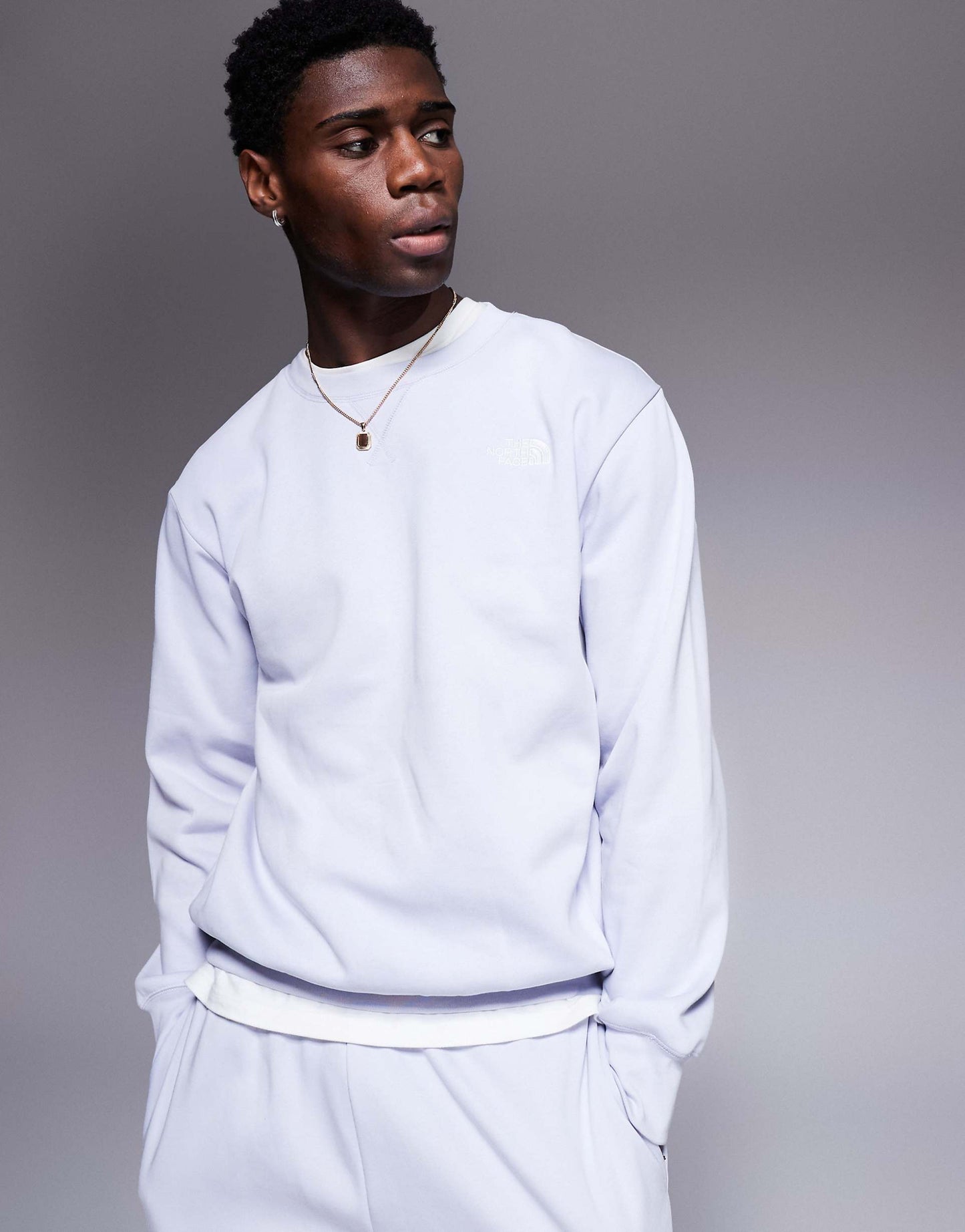 Essential Oversized Chest Logo Sweatshirt