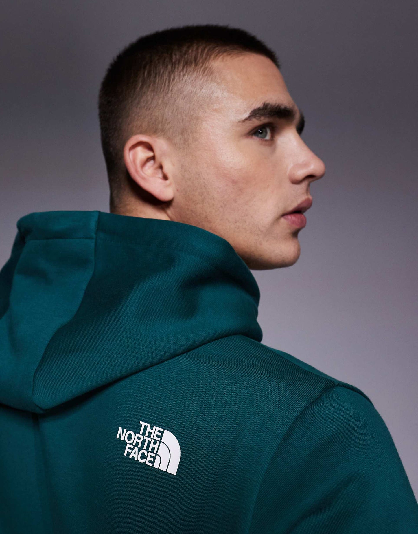 Simple Dome Chest Logo Hoodie