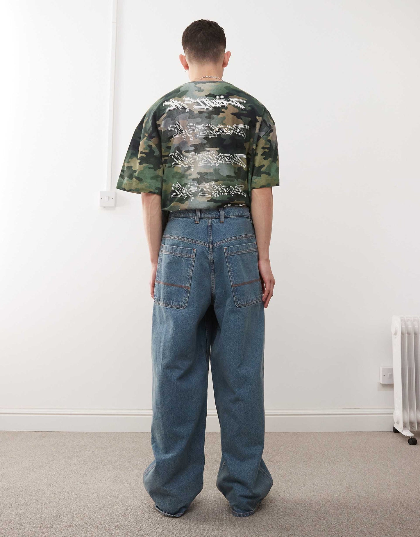 X002 Baggy Jeans With Skate Pockets